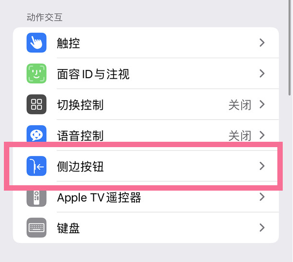 尖峰镇苹果14维修店分享iPhone14 Plus侧键双击下载功能关闭方法 