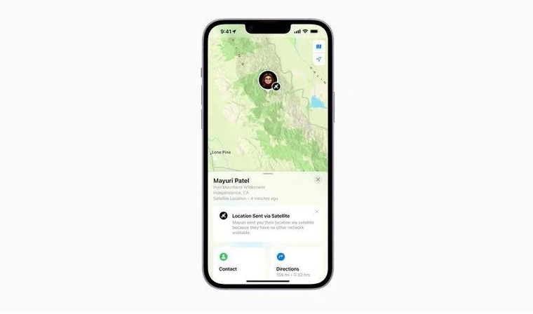 尖峰镇苹果14维修分享iPhone14系列中 FindMy功能通过卫星分享位置方法教程 