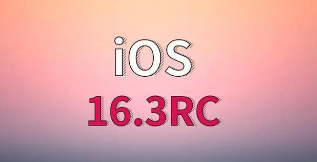 尖峰镇苹果手机维修分享iOS 16.3 RC版升级_iOS 16.3 RC版一键刷机教程 